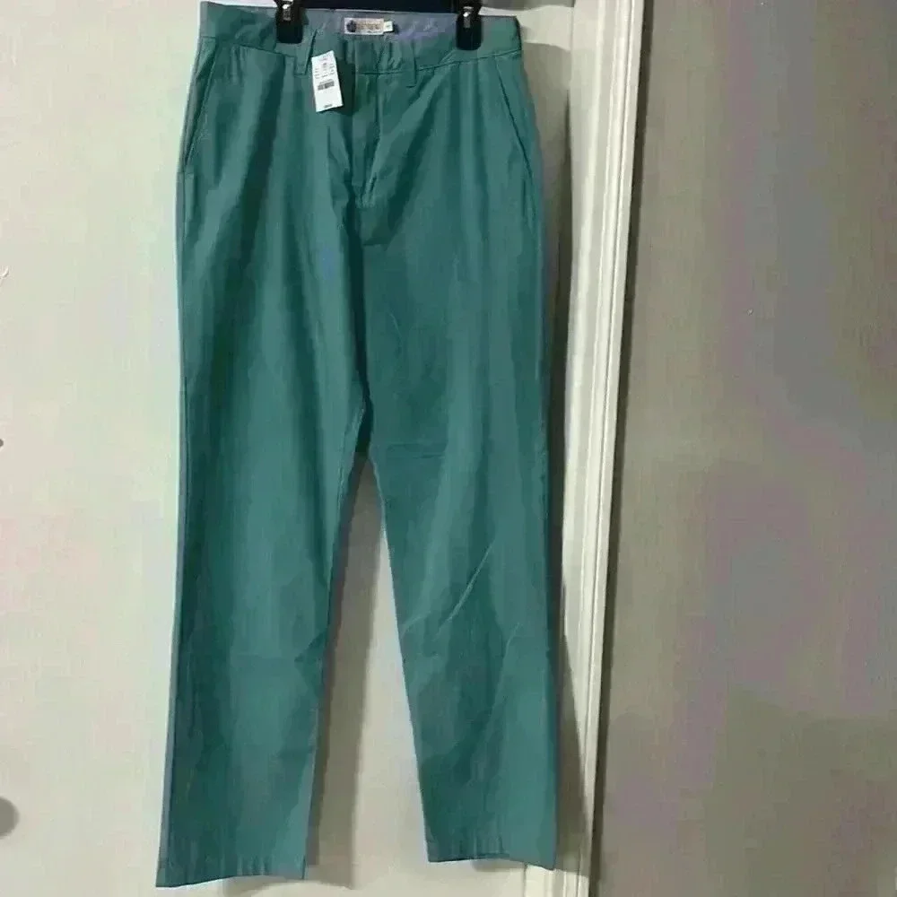 J Crew Mens 29x32 Classic Fit Teal Casual Pants